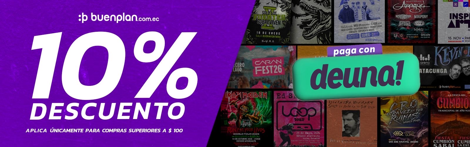 10% de descuento en tus compras con Deuna!